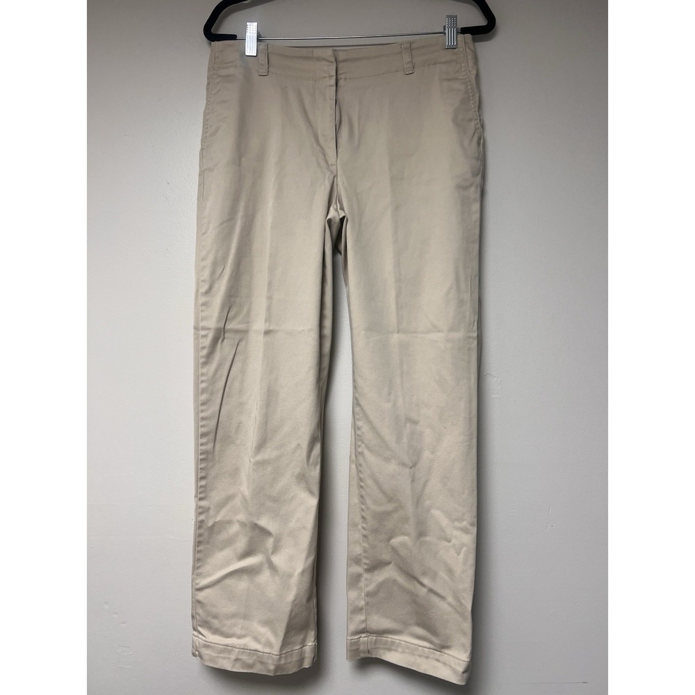 St John's Bay Stretch Women's Khaki Pants Size‎ 10P